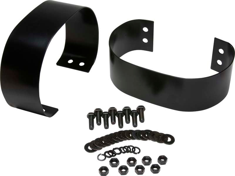 Kentrol 76-95 Jeep CJ/Wrangler YJ Bumperettes Pair - Powdercoat Black 50438