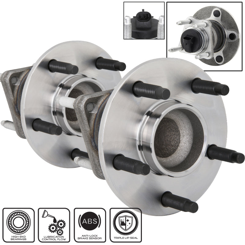 Spyder xTune Wheel Bearing and Hub Abs Chevy Cobalt 09-10 / Hhr 08-09 - Rear Left and Right BH-512285-85 9939693