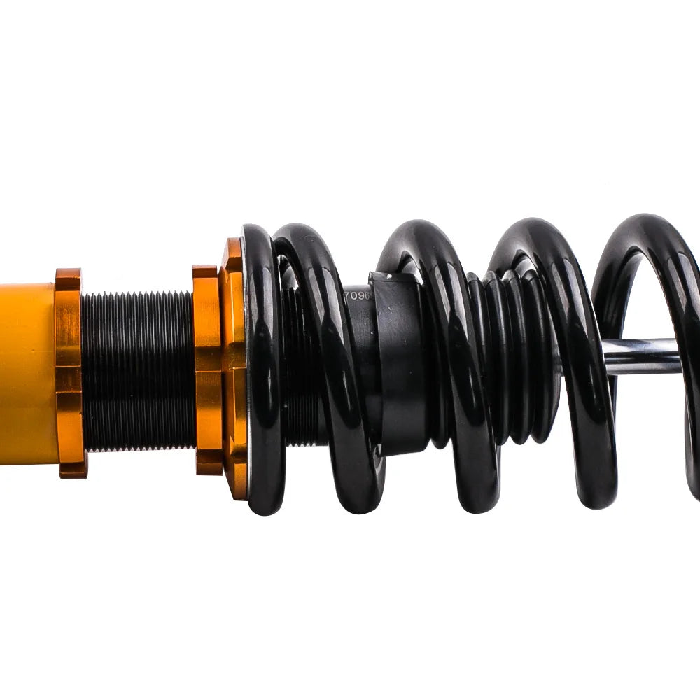 MaXpeedingrods Coilovers for Toyota Supra MA70 GA70 JZA70 1986-1993 and Soarer Z20, 24-Way Damping, Gold