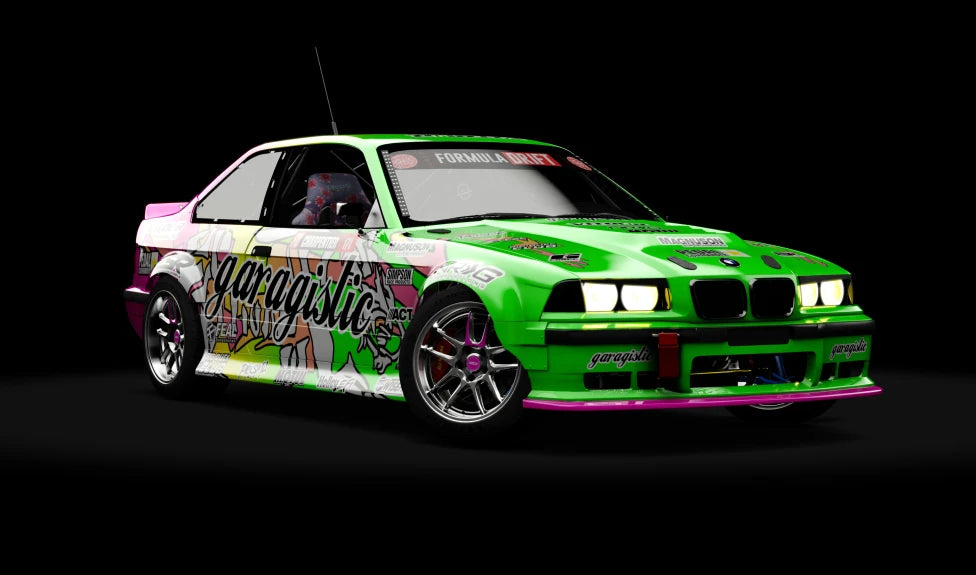 BMW E36 LS Rome Charpentier Assetto Corsa Drift Car (Free Download)