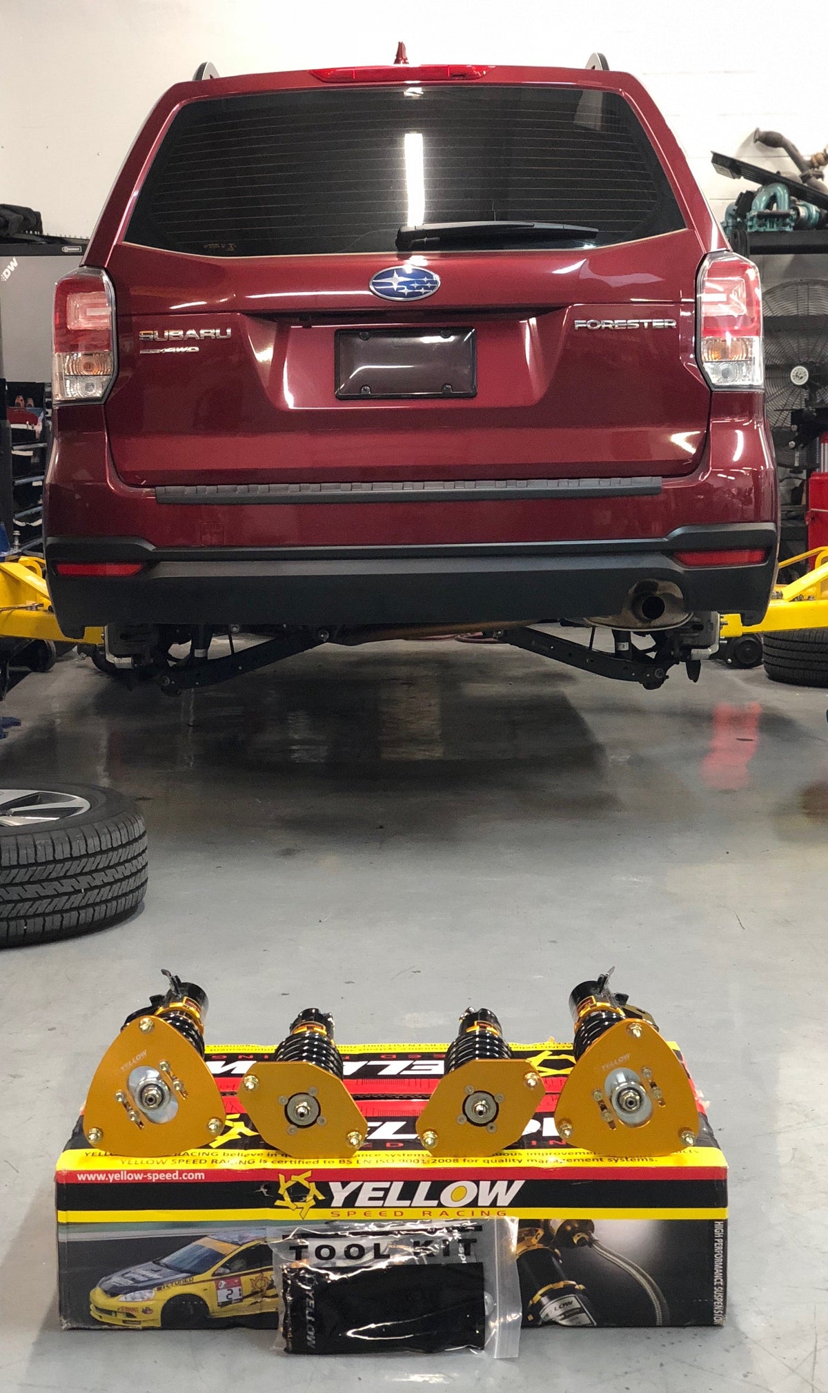 Dynamic Pro Sport Coilovers - Subaru Forester 2014-2018 (SJ)