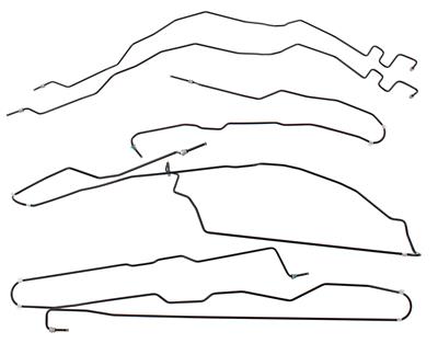 ACDelco Brake Lines, Direct Fit, ACDelco GM Genuine Parts Brake Hydraulic Lines, Steel, Natural - 19419071