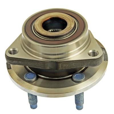ACDelco Wheel Bearing and Hub Assembly, Steel, Natural, 33-Spline, 5 x 105mm Bolt Pattern, Chevy - 513315