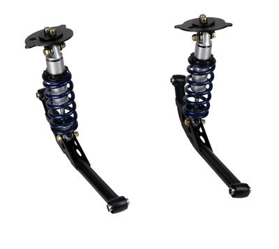 Ridetech Coilover Kit, Single Adjustable, Monotube Coilovers, Lower Trailing Arms, Chevy, Kit - 11286210