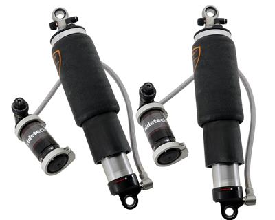 Ridetech Air Shocks, TQ Series Shockwave, Monotube, 13.750 in. Collapsed Length, 20.000 in. - 24370801