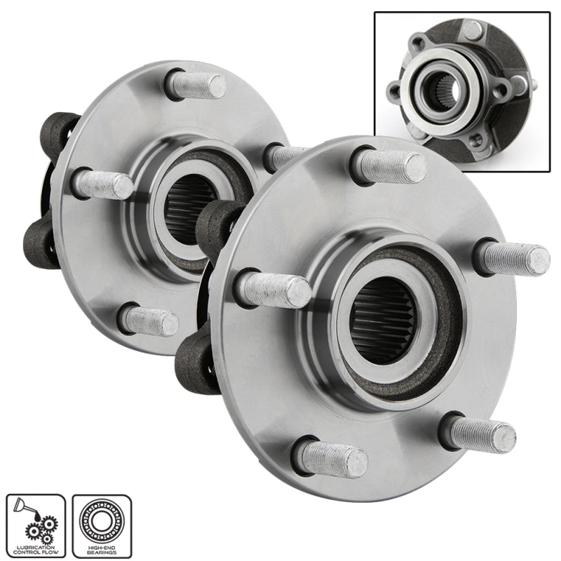 Spyder xTune Wheel Bearing and Hub Abs Nissan Rogue 08-13 - Front Left and Right BH-513298-98 9939396