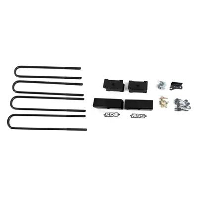 BDS Lift Block, Cast Iron, 2 in. Thick, Rear, Ford, Pair - BDS013207