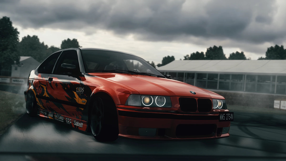 Fumi BMW E46 330i Sedan Purple Drift Assetto Corsa Car (Free Download)
