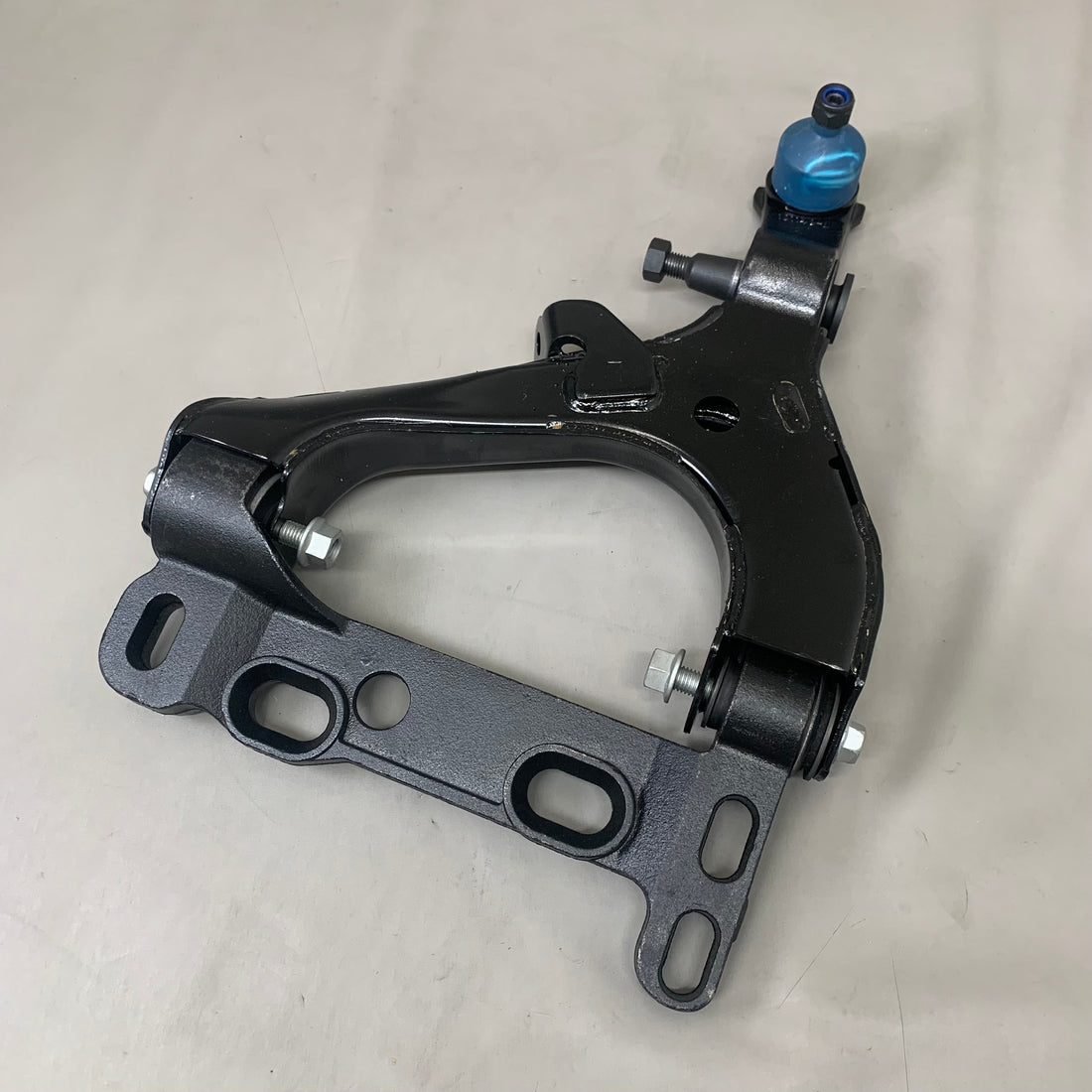 Moog control arm and ball joint assembly