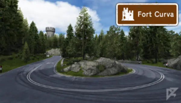 Fort Curva Assetto Corsa Touge Drift Track (Free Download)