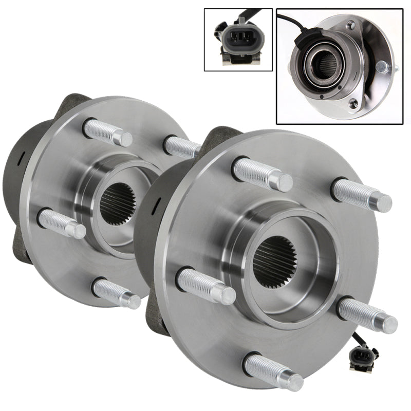 Spyder xTune Wheel Bearing and Hub Abs Pontiac Pursuit 05-06 - Front Left and Right BH-513206-06 9939372