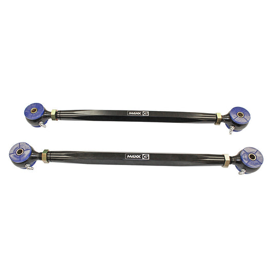 MAXX-G Adjustable Camber Links | Billet housing and high durometer urethane bushings | 2 Link Kit
