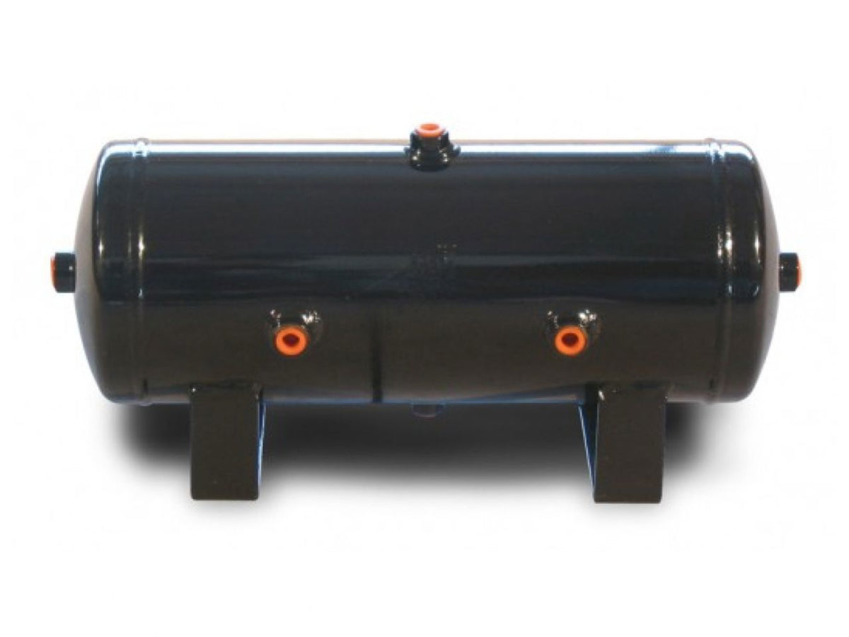 AIRLIFT 2 Gal Air Tank- 6 x 17 with (4) 1/4 & (2) 3/8 Ports