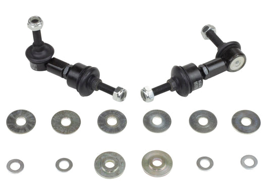 Whiteline Sway Bar Link Kit Heavy Duty Adj Steel Ball Nissan 240SX 1989-1998 - Front