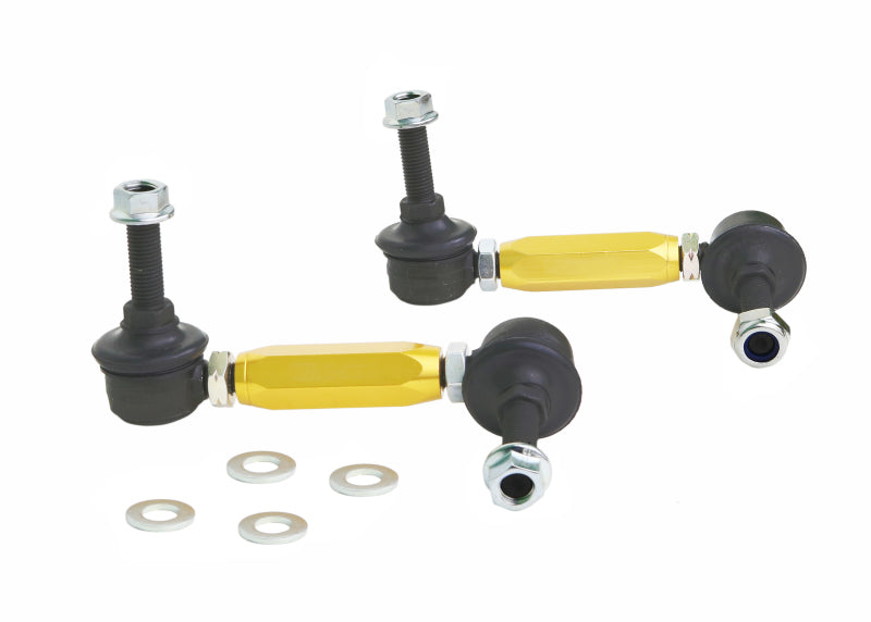 Whiteline adjustable heavy duty sway bar link with ball joint ends