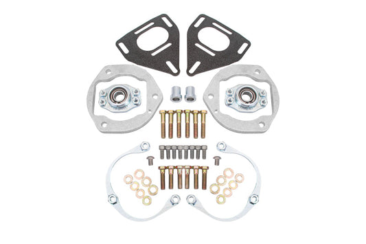 BMR Suspension BMR 16-24 Chevy Camaro Caster Camber Plates - Black Hammertone WAK360H