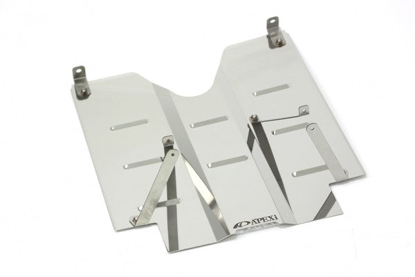 APEXi stainless steel rear under diffuser panel for Subaru BRZ, Toyota 86 and GR86