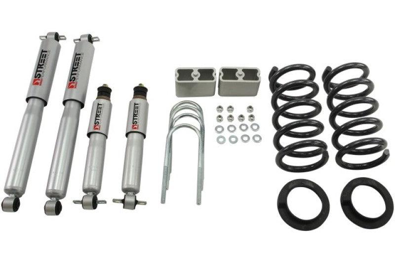 Belltech Lowering Kit With Sp Shocks for 1994-2004 Chevrolet S10 & 1993-2004 GMC Sonoma