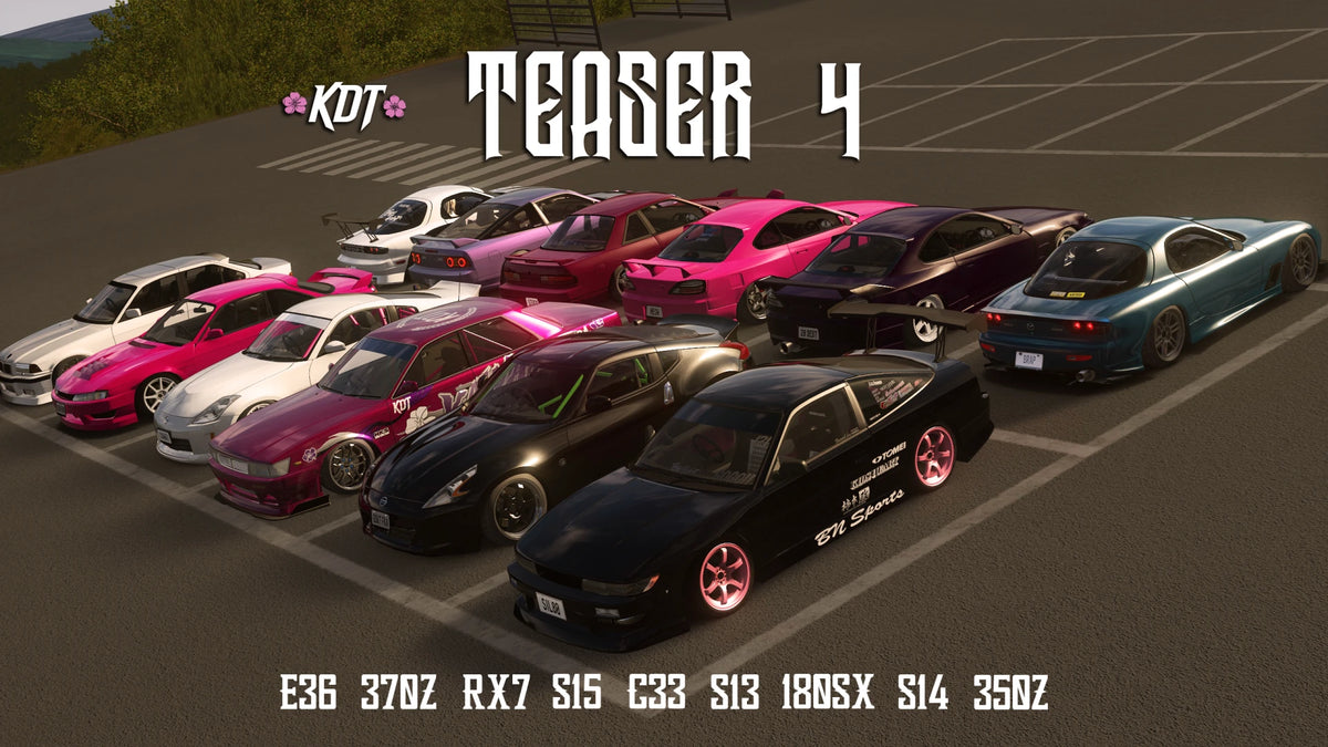 CDA Pro-Am V3 Assetto Corsa Drift Car Pack (Free Download)
