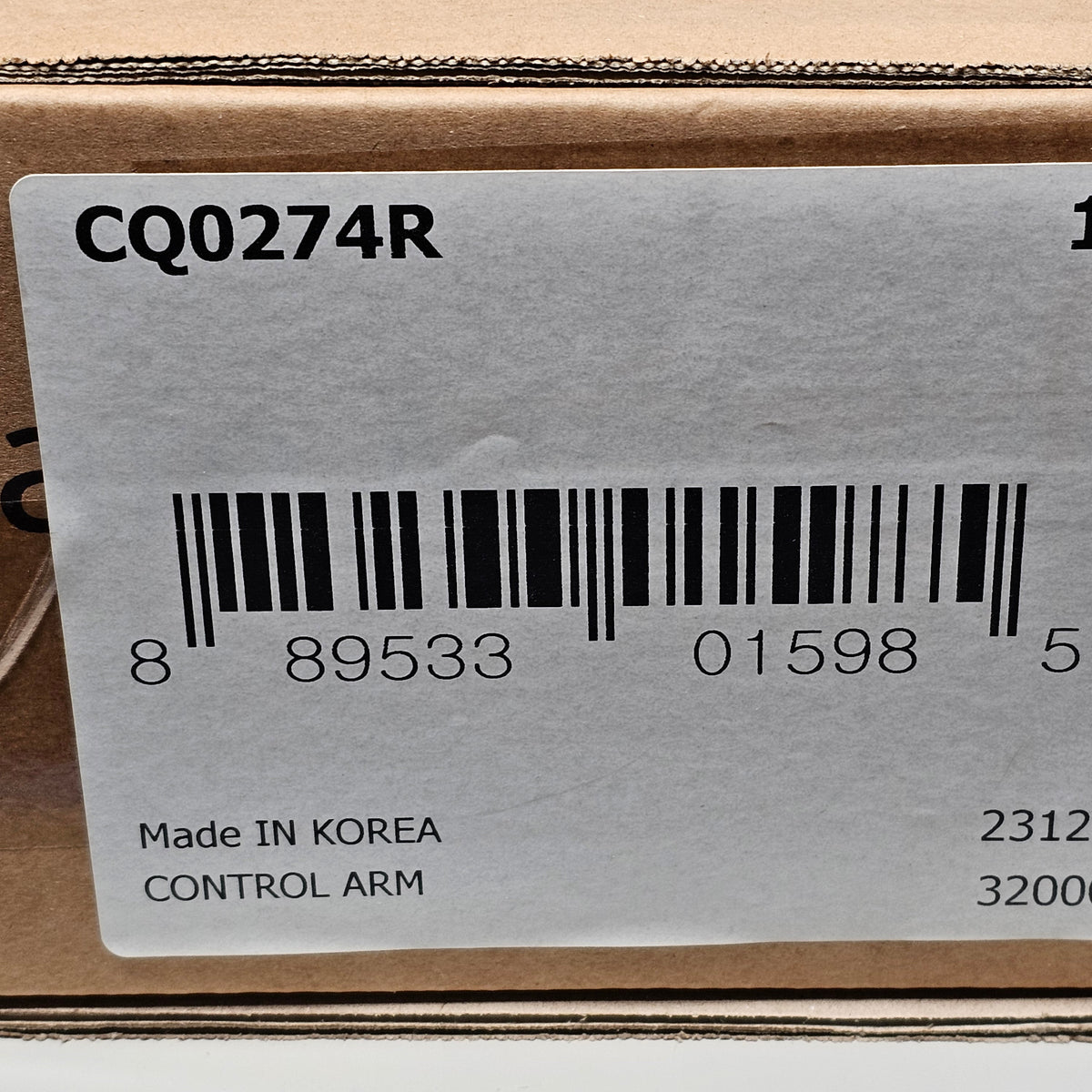 CTR Front Right Lower Control Arm and Ball Joint Assembly CQ0274R for Hyundai & Kia
