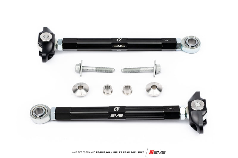 Ams Performance 2017+ Audi R8 Rwd/awd / 2015+ Lamborghini Huracan RWD Only Billet Rear Toe Links Alp.37.11.0010-1