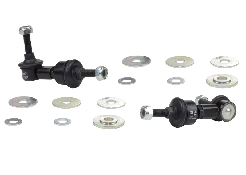 Whiteline Sway Bar Link Kit Heavy Duty Adj Steel Ball Nissan 240SX 1989-1998 - Front