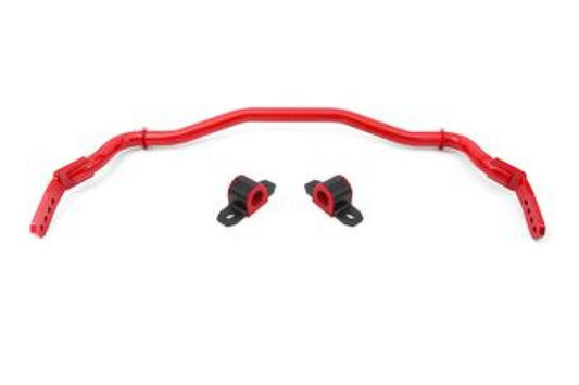BMR Suspension BMR 15-22 S550 Mustang Sway Bar Kit Front Hollow 38mm 3-Hole Adjustable Red SB764R