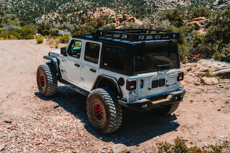 Body Armor 4x4 Full Width Rear Bumper with Tire Carrier Mount for 2018+ Jeep Wrangler | JL-2965