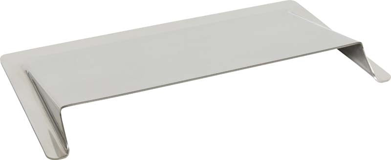 Kentrol 07-18 Jeep Wrangler JK Hood Vent Air Scoop - Polished Silver 30589