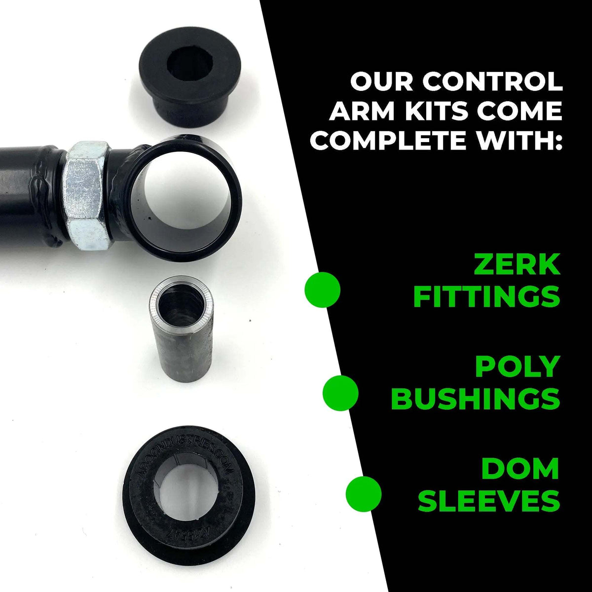 1994-1999 Dodge Ram 1500 / 2500 / 3500 4wd Adjustable Johnny Joint Control Arms