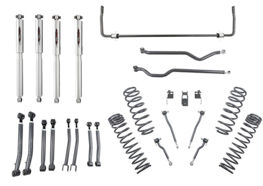 Belltech 18-19 Wrangler Rubicon JL 4dr 4in Trail Performance Lift Kit w/ Rear Sway Bar 153205TPS