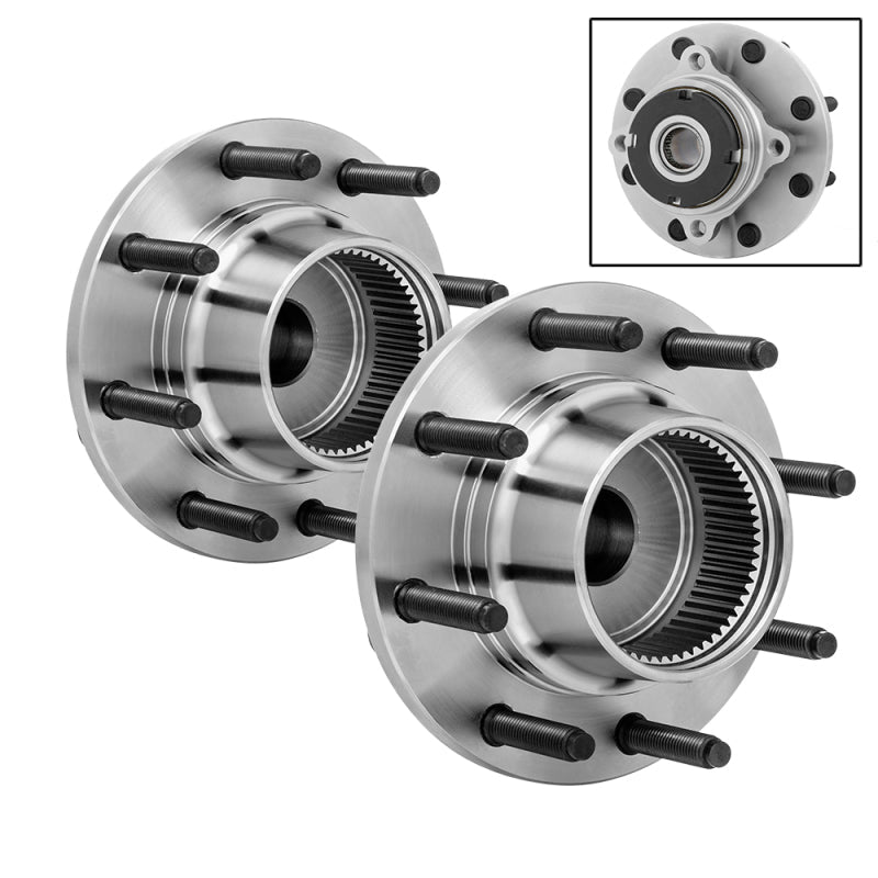 Spyder xTune Wheel Bearing and Hub 4WD Ford F-250 99-04 Rear Abs (SRW) - Front Left and Right BH-515021-21 9939266