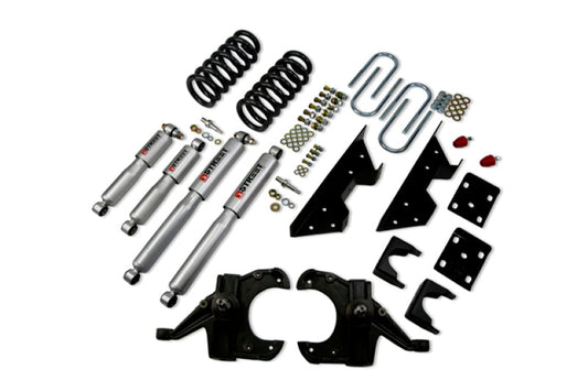 Belltech 73-87 GM C10 (1 1/4" Rotor) 4" F/6" R W/ SP Shocks