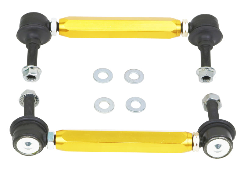 Whiteline Adjustable Sway Bar Link Kit, Alloy Body with Steel Ball Joint Ends, 25mm Adjustment