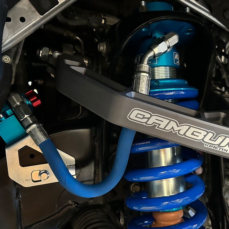 Camburg Toyota Tundra 2WD/4WD 22-23 Kinetik V2 Performance Billet Uniball Upper Arms CAM-310189-GRY