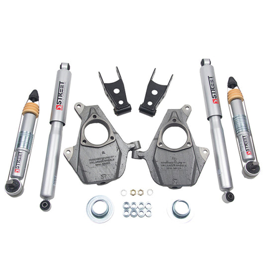 Belltech Lowering Kit 16.5-18 Chevy Silverado/Sierra All Cab 2in F / 2or3in R w/ Street Perf Shocks 1010SP