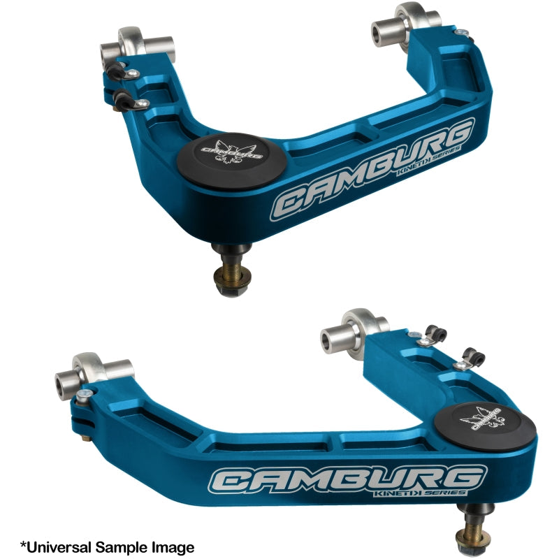 Camburg Toyota Tundra 2WD/4WD 07-21 Kinetik V2 Performance Billet Uniball Upper Arms (King Blue) CAM-310187-BLU