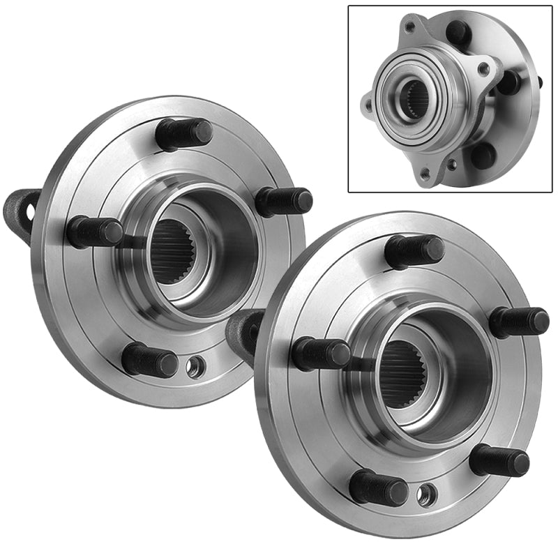 Spyder xTune Wheel Bearing and Hub Land Rover LR3 05-09 / LR4 10-12 - Front Left and Right BH-515067-67 9939495