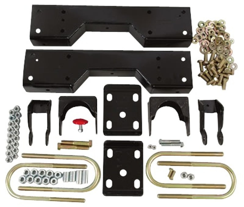 Belltech rear axle flip kit for 1988-1998 Chevrolet and GMC C2500 trucks, 6 in drop