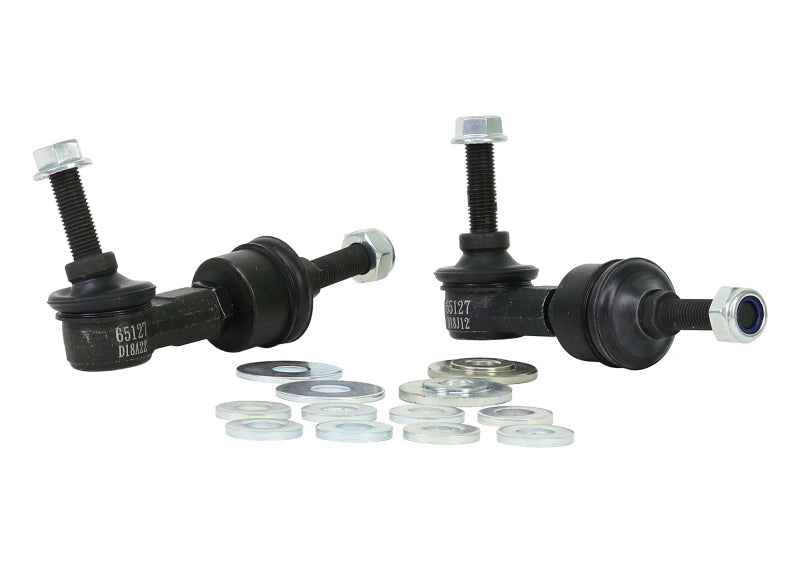 Whiteline Sway Bar Link Kit Heavy Duty Adj Steel Ball Nissan 240SX 1989-1998 - Front