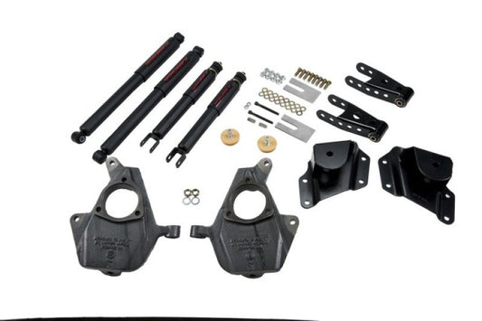 Belltech Lowering Kit With ND2 Shocks for 2001-2007 Chevrolet Silverado & 2001-2007 GMC Sierra