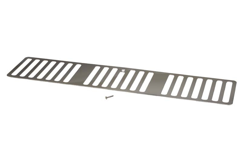 Kentrol 1997 Jeep Wrangler TJ Hood Vent - Polished Silver 30495