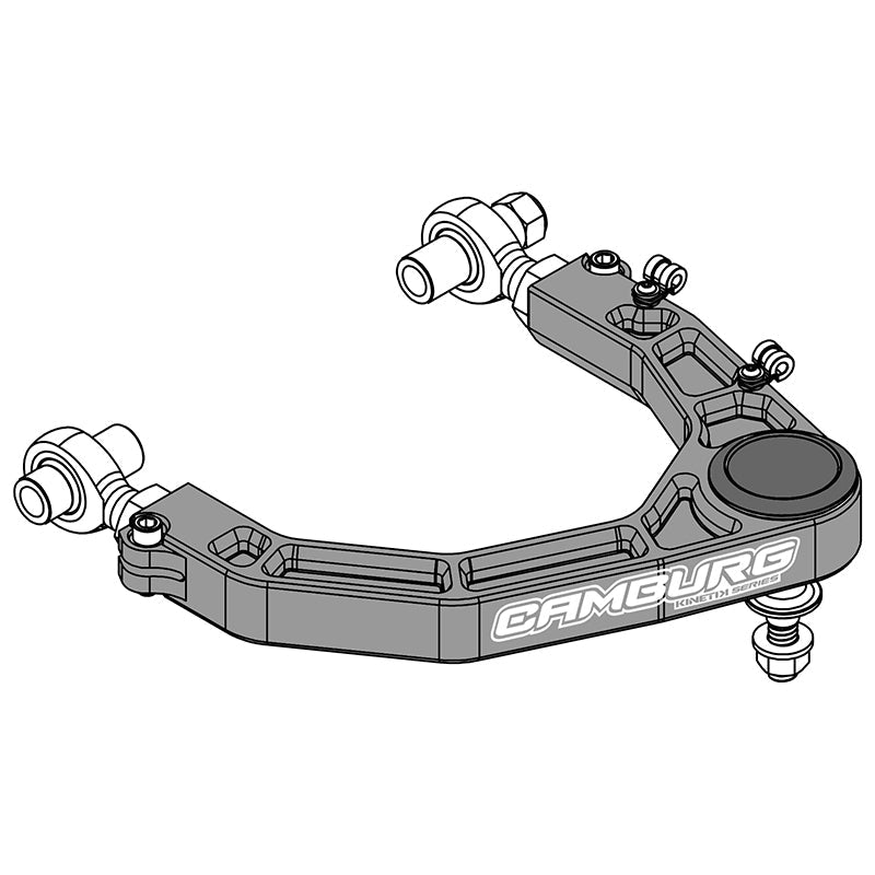 Camburg Toyota Tundra 2WD/4WD 22-23 Kinetik V2 Performance Billet Uniball Upper Arms CAM-310189-GRY