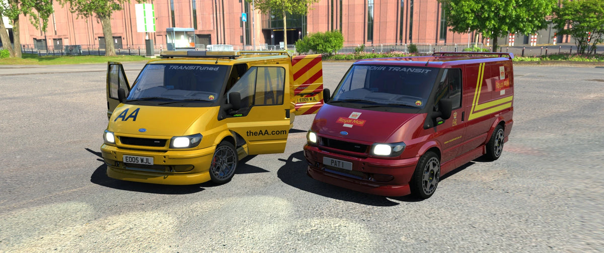 Ford Transit Tuning Pack for Assetto Corsa