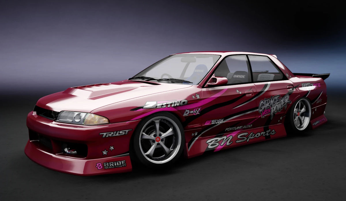 Fumi BMW E46 330i Sedan Purple Drift Assetto Corsa Car (Free Download)