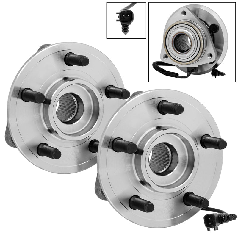 Spyder xTune Wheel Bearing and Hub Abs Dodge Nitro 07-11 - Front Left and Rear BH-513270-70 9939334