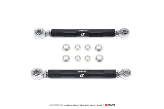 AMS 2017+ Audi R8 / 2015+ Lamborghini Huracan Billet Rear Sway Bar End Links ALP.37.11.0011-1