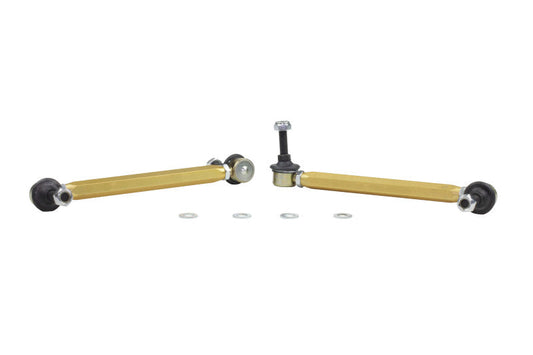 Whiteline Sway Bar Link Kit Heavy Duty Adj Steel Ball Mini Cooper 2001-2010 - Rear