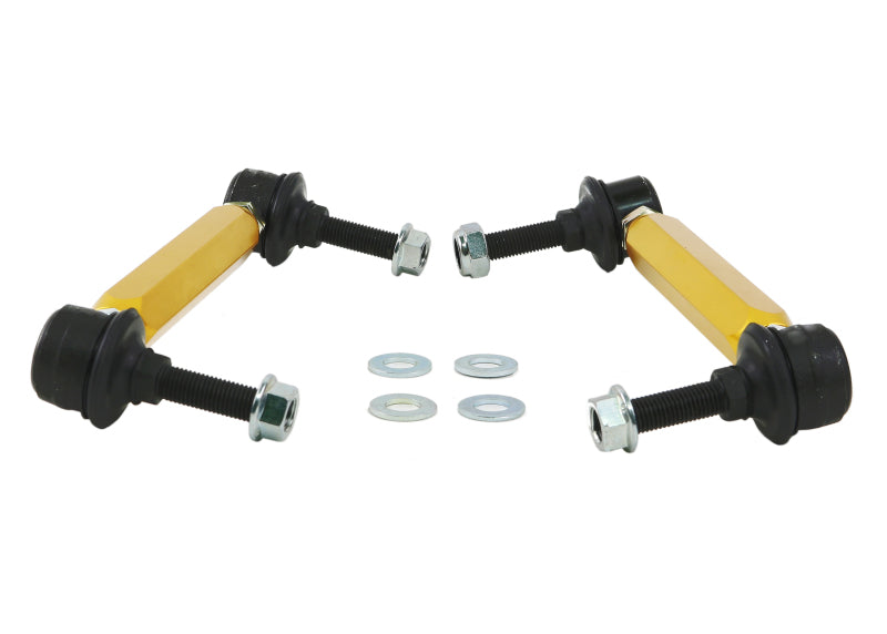 Whiteline Adjustable Sway Bar Link Kit, Alloy Body with Steel Ball Joint Ends, 25mm Adjustment