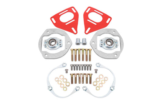 BMR Suspension BMR 16-24 Chevy Camaro Caster Camber Plates - Red WAK360R